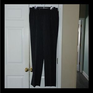 Zagato pinstriped pants  wool blended pants Sz  42R W36  NWT